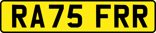 RA75FRR