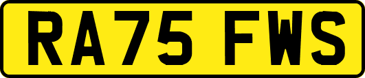 RA75FWS