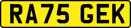 RA75GEK