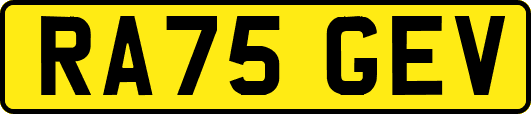 RA75GEV