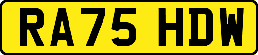 RA75HDW