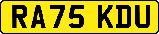 RA75KDU