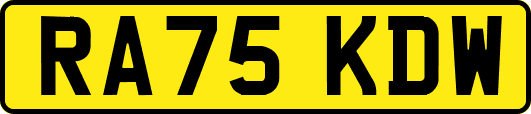 RA75KDW