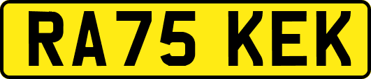 RA75KEK