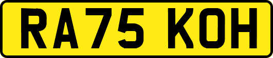 RA75KOH