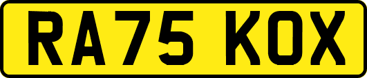 RA75KOX