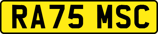 RA75MSC