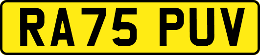 RA75PUV