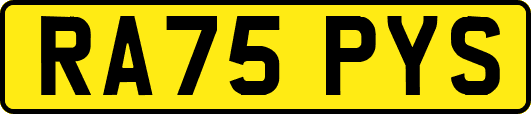 RA75PYS