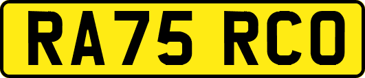 RA75RCO