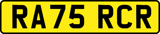 RA75RCR