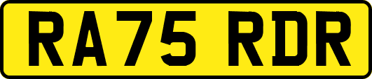 RA75RDR
