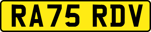RA75RDV
