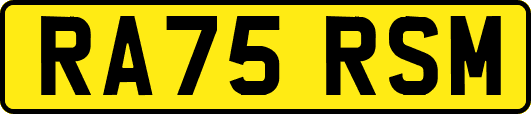 RA75RSM