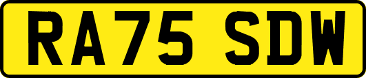 RA75SDW