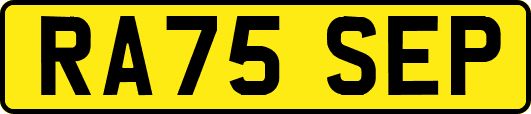 RA75SEP