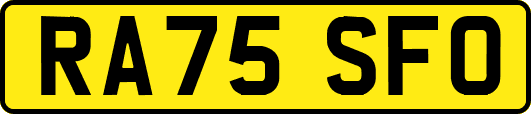 RA75SFO