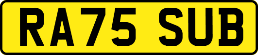 RA75SUB