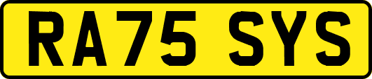 RA75SYS