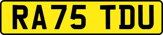 RA75TDU