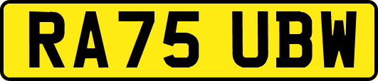 RA75UBW