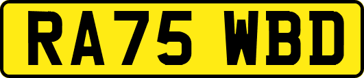 RA75WBD