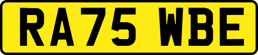 RA75WBE