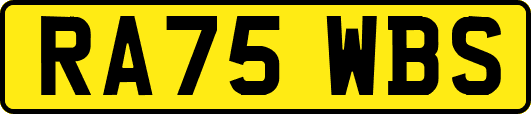 RA75WBS