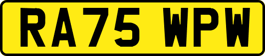 RA75WPW