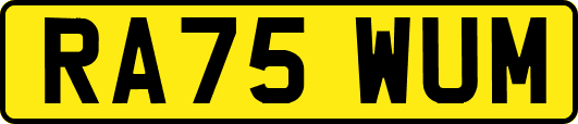 RA75WUM