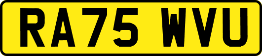 RA75WVU