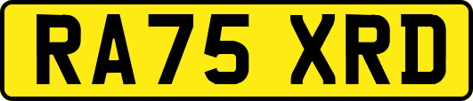 RA75XRD