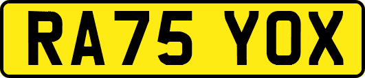 RA75YOX