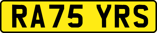 RA75YRS