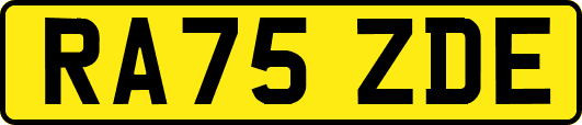 RA75ZDE