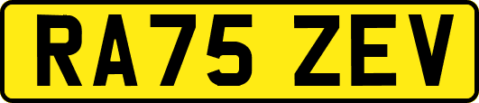 RA75ZEV
