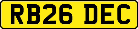 RB26DEC