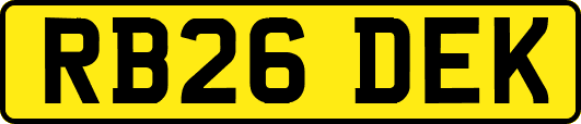 RB26DEK