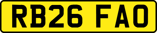 RB26FAO
