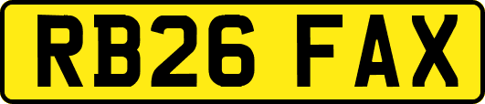 RB26FAX