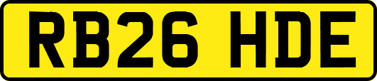 RB26HDE