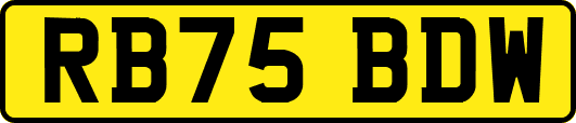 RB75BDW