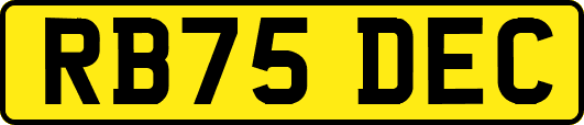 RB75DEC