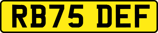RB75DEF