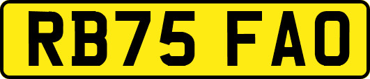 RB75FAO