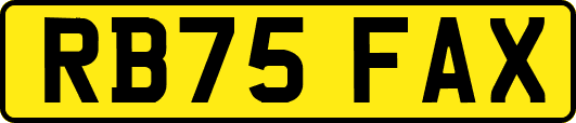 RB75FAX