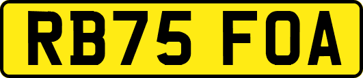 RB75FOA