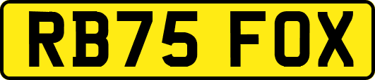 RB75FOX
