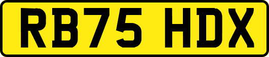 RB75HDX