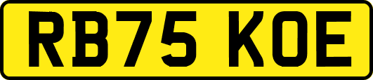 RB75KOE